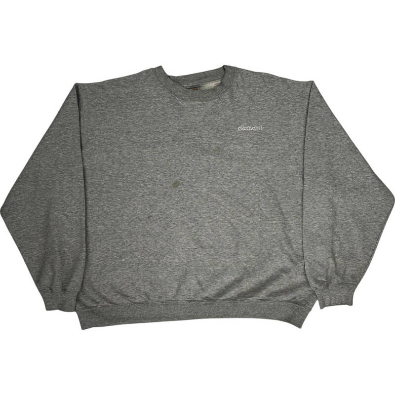 Carhartt Grey Sweatshirt - 2XL - Grey Cotton Blend