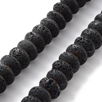 Natural Lava Rock Beads Strands