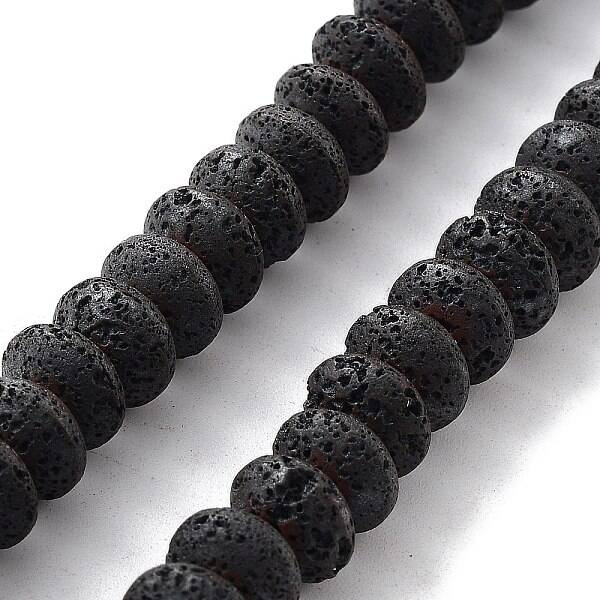 Natural Lava Rock Beads Strands