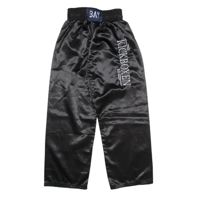 KICKBOXEN Womens Track Pants Black Straight XS W24 L27