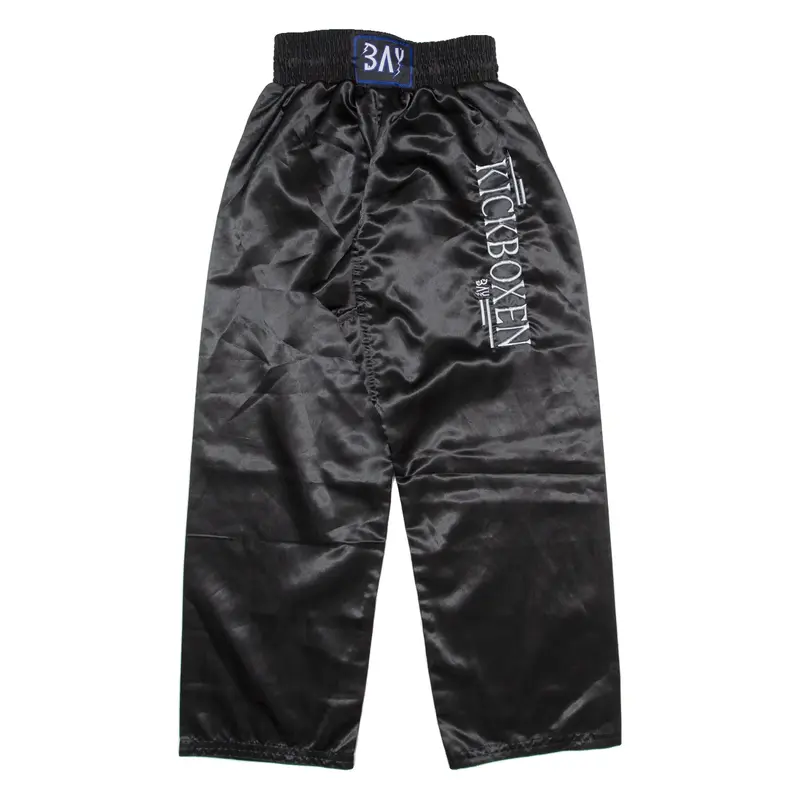 KICKBOXEN Womens Track Pants Black Straight XS W24 L27