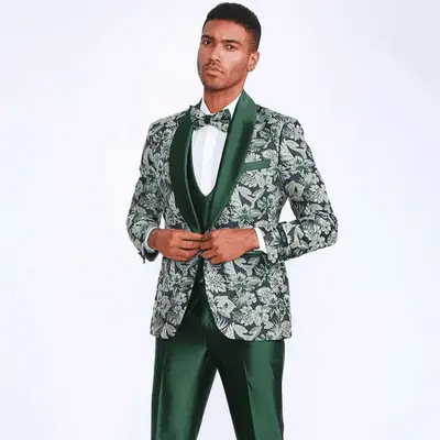 Sage Green Tuxedo For Groom