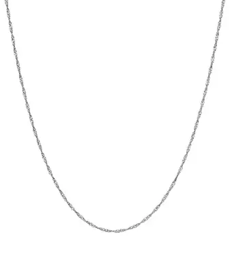 Beneto exclusive Lambada AG LAMBADA modern silver chain - Length: 50 cm