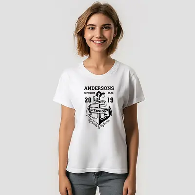 Family Reunion Anchor Personalized T-Shirt
