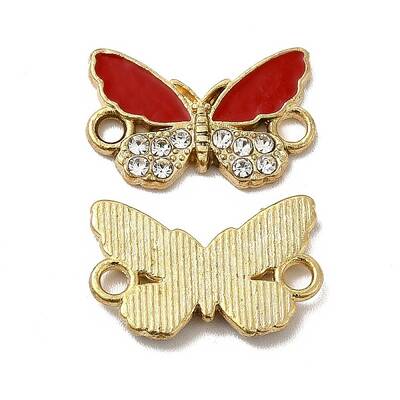 Alloy Crystal Rhinestone Connector Charms
