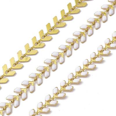 PVD Vacuum Plating 304 Stainless Steel Cobs Chains