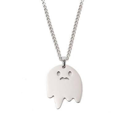 Anti-Tarnish 201 Stainless Steel Pendant Twisted Chain Necklaces for Women
