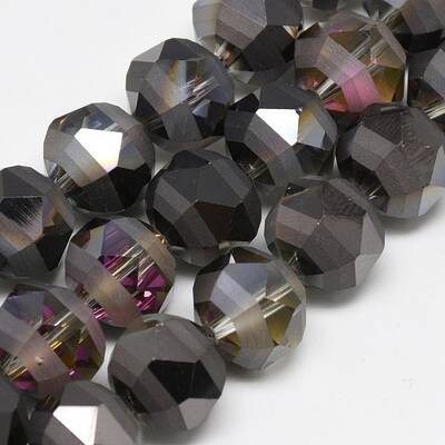 Electroplate Glass Beads Strands