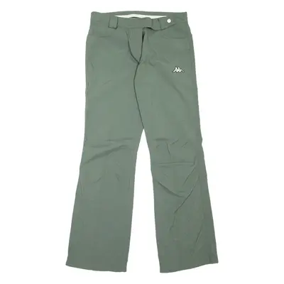 KAPPA Outdoor Womens Trousers Green Regular Bootcut W30 L32