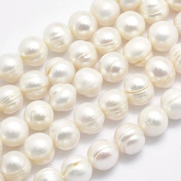 Natural Cultured Freshwater Pearl Beads Strands