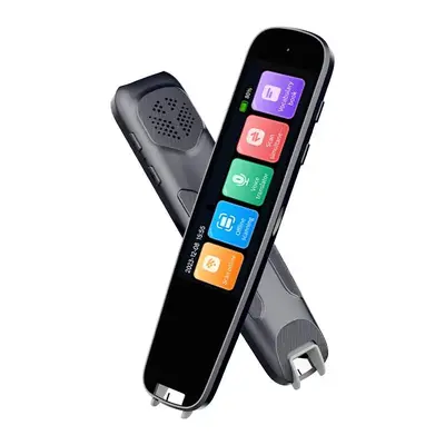 Durability 2.99 Inch HD Digital Display Translation Pen, Multi-purpose One-key Translation Pen, Portable Multifunctional W...