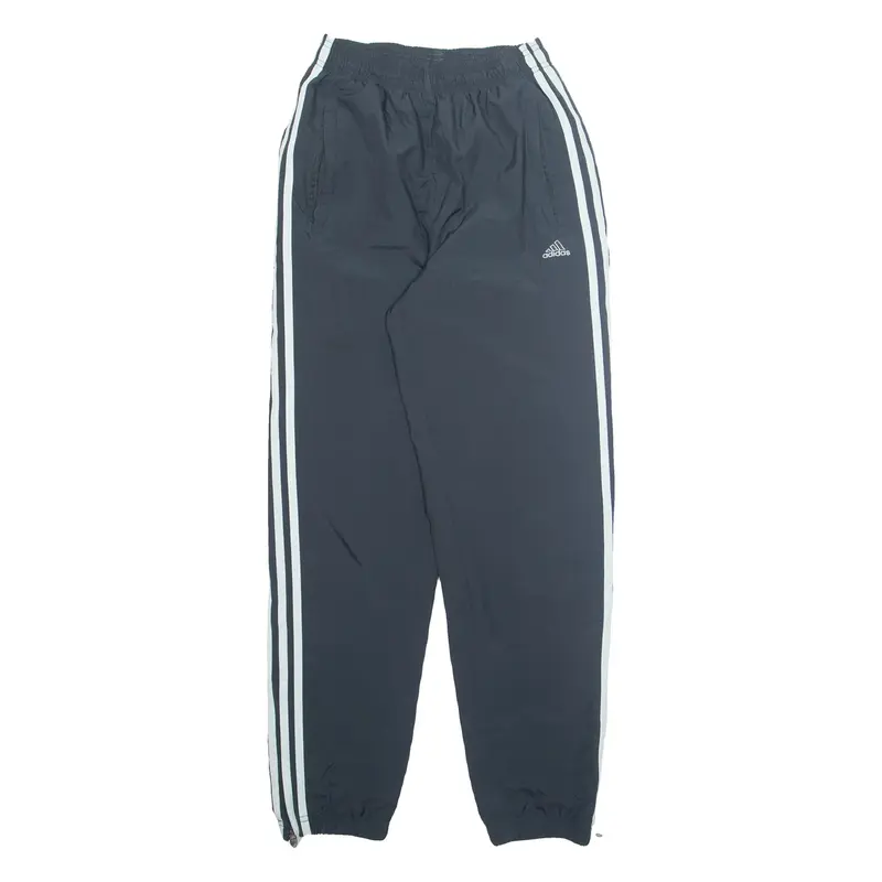ADIDAS Womens Track Pants Grey Tapered S W22 L29