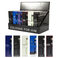 6-Piece Travel Set, Men's Eau De Toilette Spray, Long Lasting Fragrance, 6 Different Flavor, Perfect For Holiday Gifts, Datin...