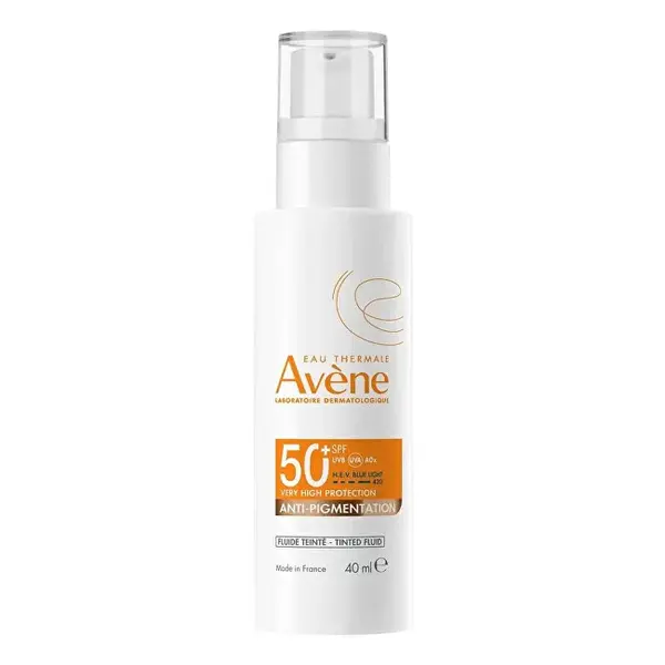 Protective tinted face cream SPF 50+ 50 ml Avène Anti-aging