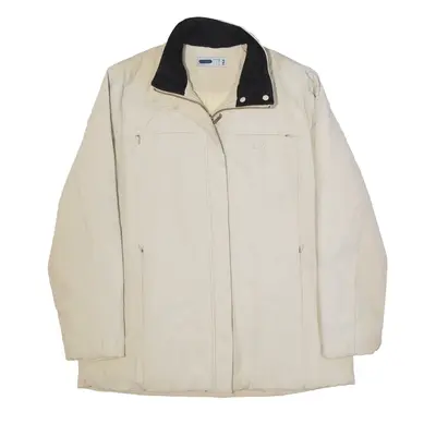 FILA Insulated Petite Shell Jacket Beige Womens L