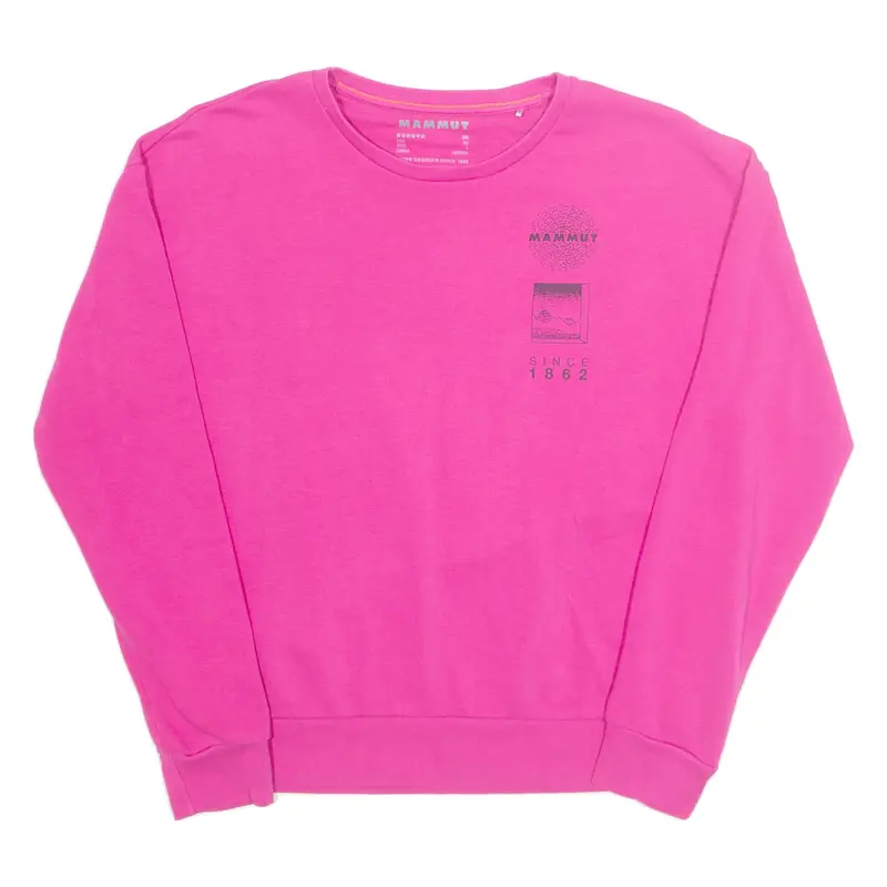 MAMMUT Womens Sweatshirt Pink XS