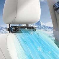 Car Fan for Driver and Passenger's Seat - Mini Portable USB Backseat Cooling Fan Kids Baby Quiet headrest Neck Fan Accessorie...