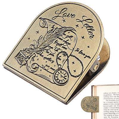 Tibetan Style Zinc Alloy Decorative Binder Clips