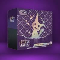 Pokemon TCG: Scarlet & Violet—Paldean Fates Card Game Elite Trainer Box with Shiny Mimikyu