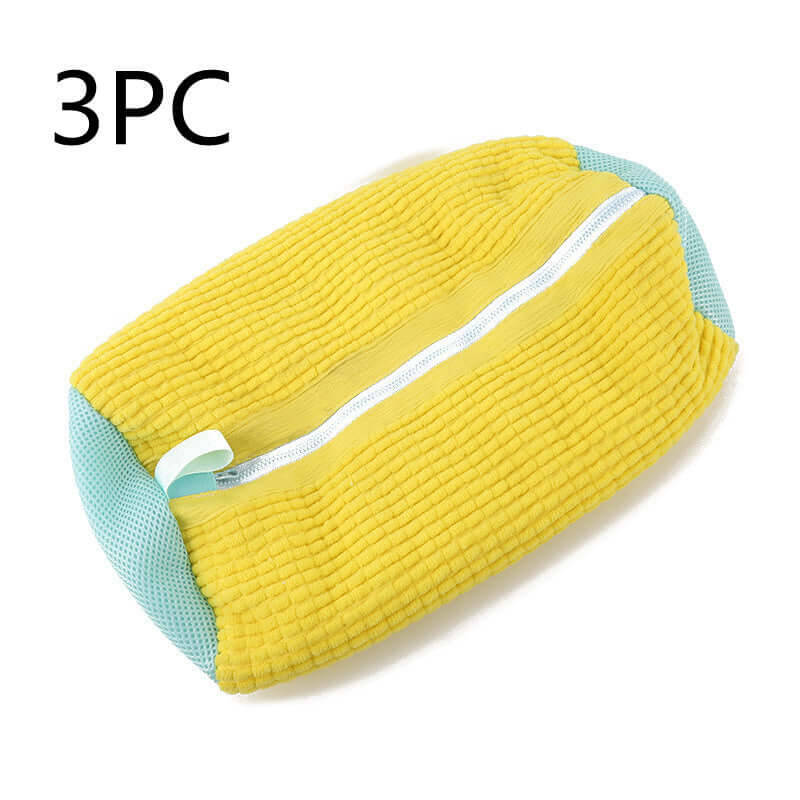 Shoes Laundry Bag Shoe Wash Bag For Washing Machine Reusable Zipper Shoe Washing Bag Sneaker Tennis Shoe Cleaner Kit Remove D...