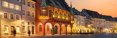 Old Town Freiburg: A Tour of Two Towers from Rathaus Square