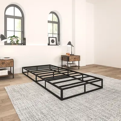 Edenza-Queen Box Spring 5 7 9 Inch, Heavy Duty Mattress BoxSpring Foundation, Sturdy Queen Box Springs for Bed with Fabric Co...