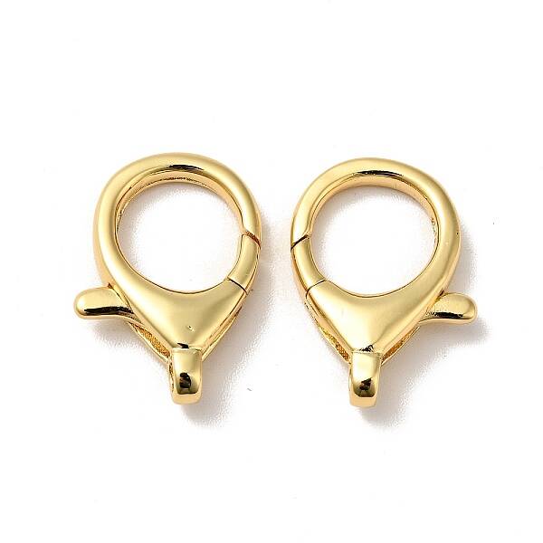 Brass Lobster Claw Clasps