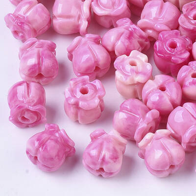 Synthetic Coral Beads