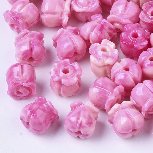 Synthetic Coral Beads