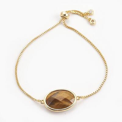 Adjustable Brass Bolo Bracelets