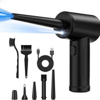 Portable Cordless Air Duster, USB Rechargeable Handheld Car Cleaning Blower, Multifunctional Professional Cleaning Tool for ...