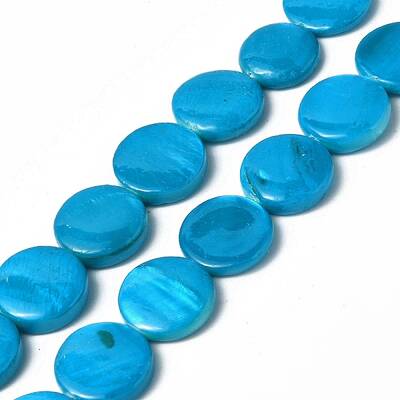 Spray Painted Natural Freshwater Shell Beads Strands