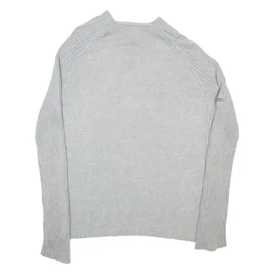 RALPH LAUREN POLO JEANS COMPANY Mens Jumper Grey Chunky Knit XL