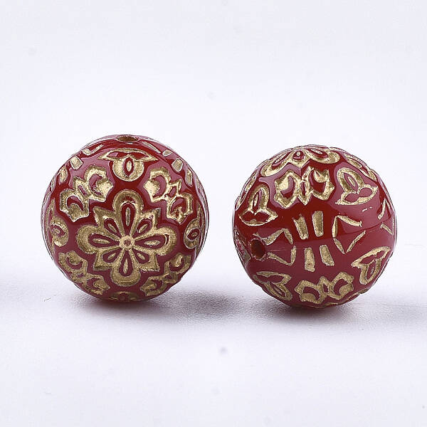 Plating Acrylic Beads