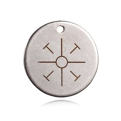 Non-Tarnish Spray Painted Stainless Steel Pendants