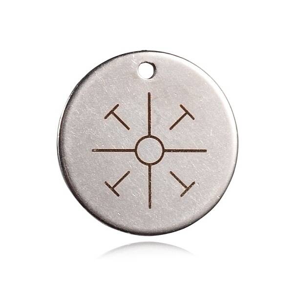 Non-Tarnish Spray Painted Stainless Steel Pendants