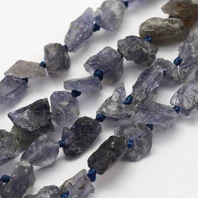 Rough Raw Natural Kyanite/Cyanite/Disthene Beads Strands