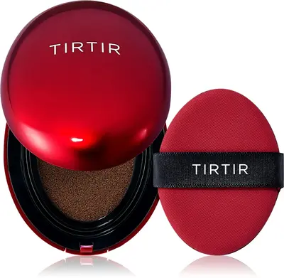 TIRTIR Mask Fit Red Cushion long-lasting cushion foundation with high UV protection color 47N Ebony 18 g