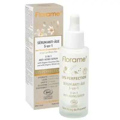 Florame Giglio Perfection Anti-Aging Serum 5in1 Organic 30ml