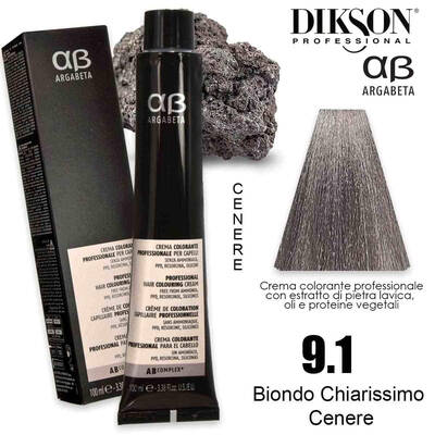 Dikson Argabeta Color 100 Ml 9.1 Very Light Ash Blonde