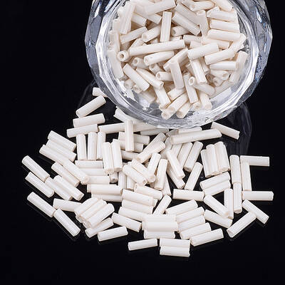 Glass Bugle Beads