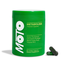 MOTO - Metabolism Boosting Capsule -30 Servings (Pack of 1) - ALL natural - Vitamin-Health Benefits clean natural energy clea...
