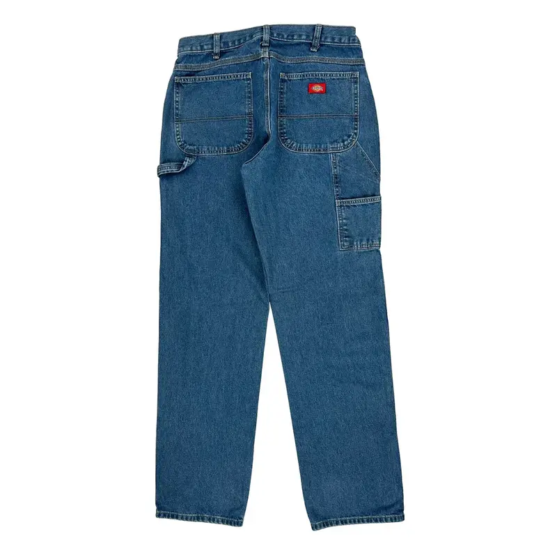 Dickies Carpenter Jeans - 32W 35L Blue Cotton