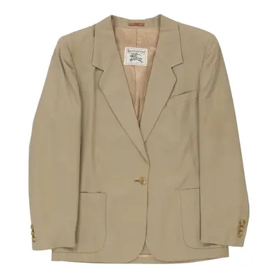 Burberry Blazer - Large Beige Cotton | Size: large