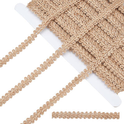 20M Braided Burlap Ribbon