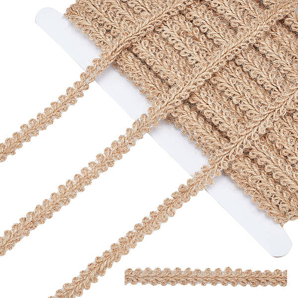20M Braided Burlap Ribbon