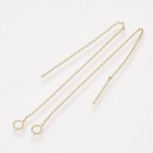 Brass Stud Earring Findings