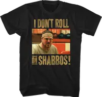 I Don't Roll On Shabbos Big Lebowski T-Shirt, Walter Sobchak Funny Shirt, Big Lebowski Movie Tee, Retro 90s Film Quote Shirt