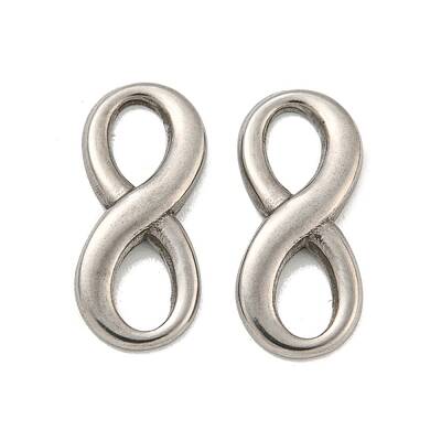 Non-Tarnish 304 Stainless Steel Connector Charms