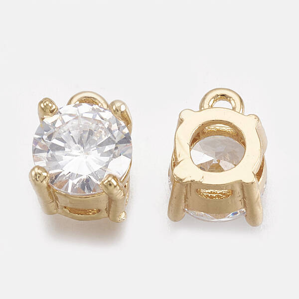 Cubic Zirconia Charms
